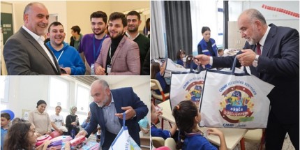 Çanta ve Kırtasiye Setleri Canik Belediyesi'nden 